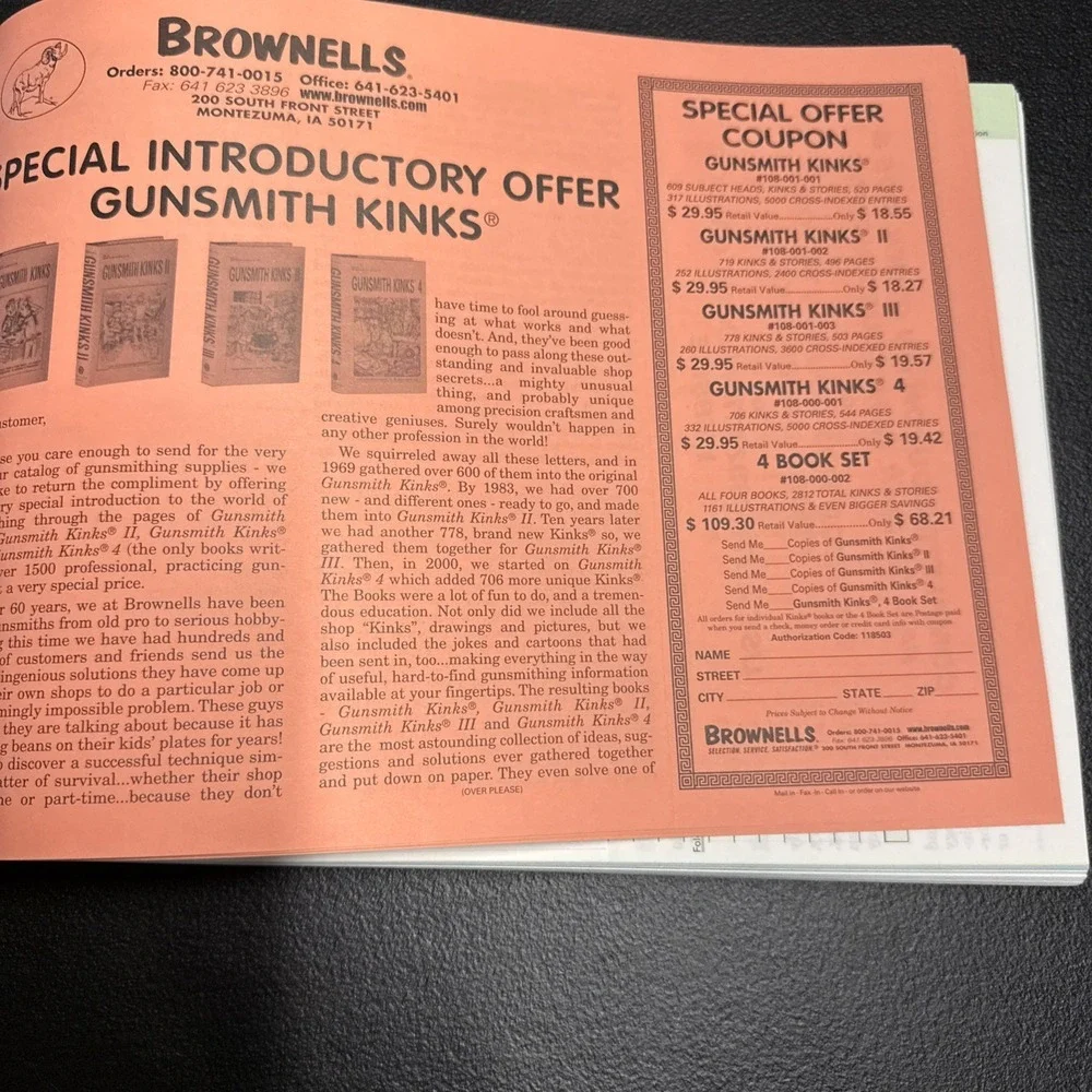 BROWNELL'S Master Catalog #58 2005-2006